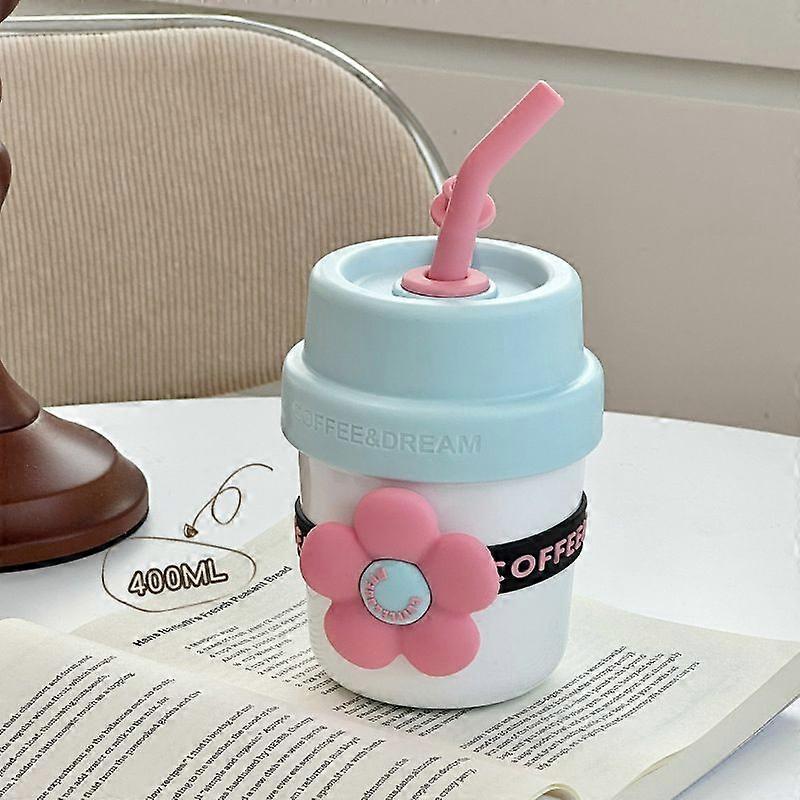 13.5oz Stainless Steel Water bottles,Insulated Water Bottles,BPA Free-White