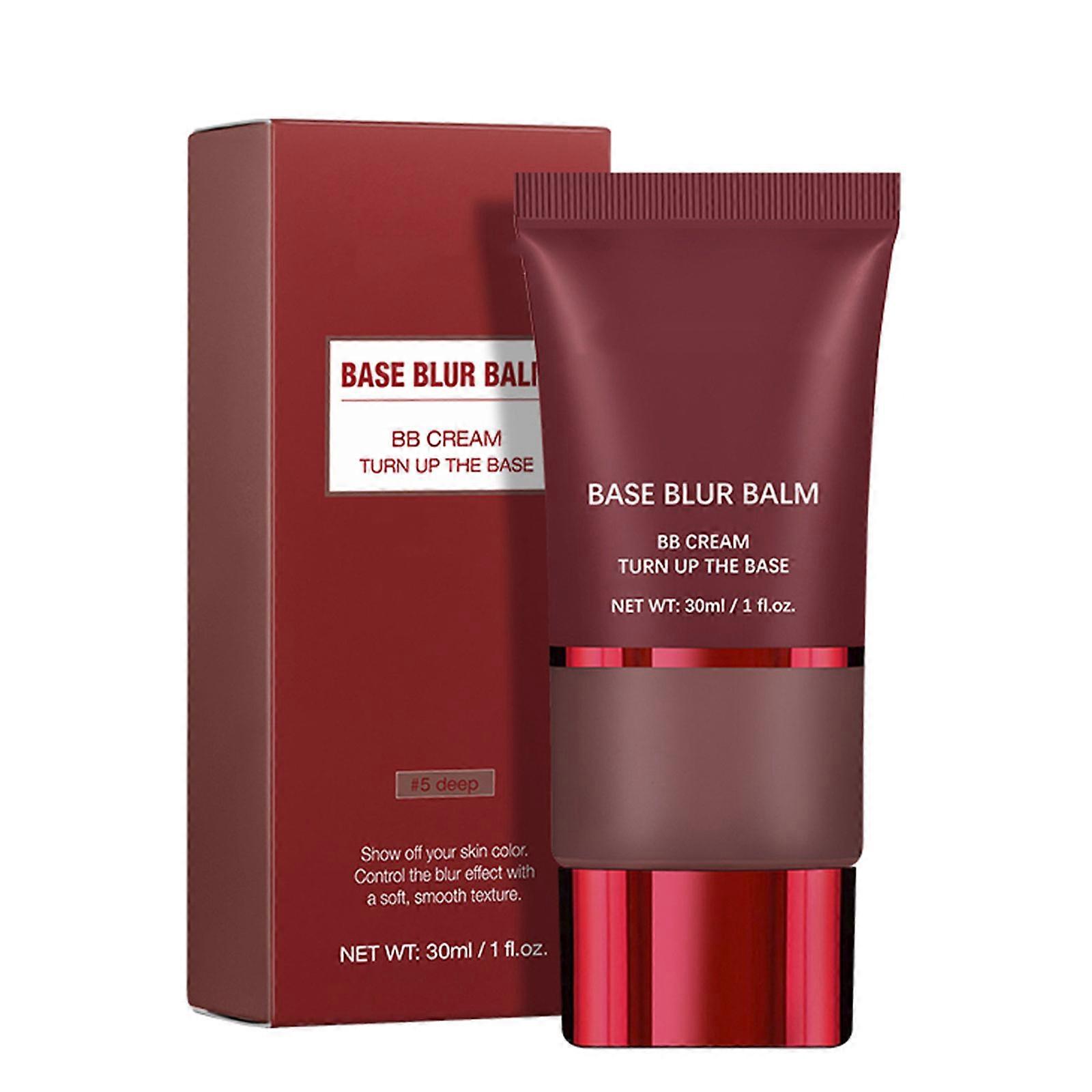 Lightweight Liquid Full Coverage Base Blur Cream Matte Oil Control Concealer Smooth Skin Makeup for Party or Daily Use