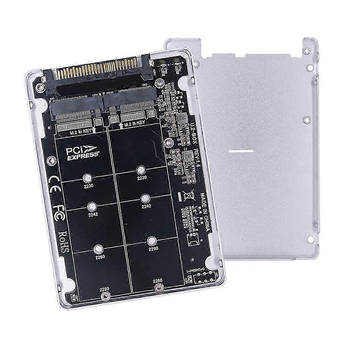 M.2 SSD to U.2 アダプター カード M.2 NVMe NGFF SSD to PCI-E U.2 SFF-8639 PC-E3.0X4 2230/2260/2280 JN 用 M2 アダプター コンバーター