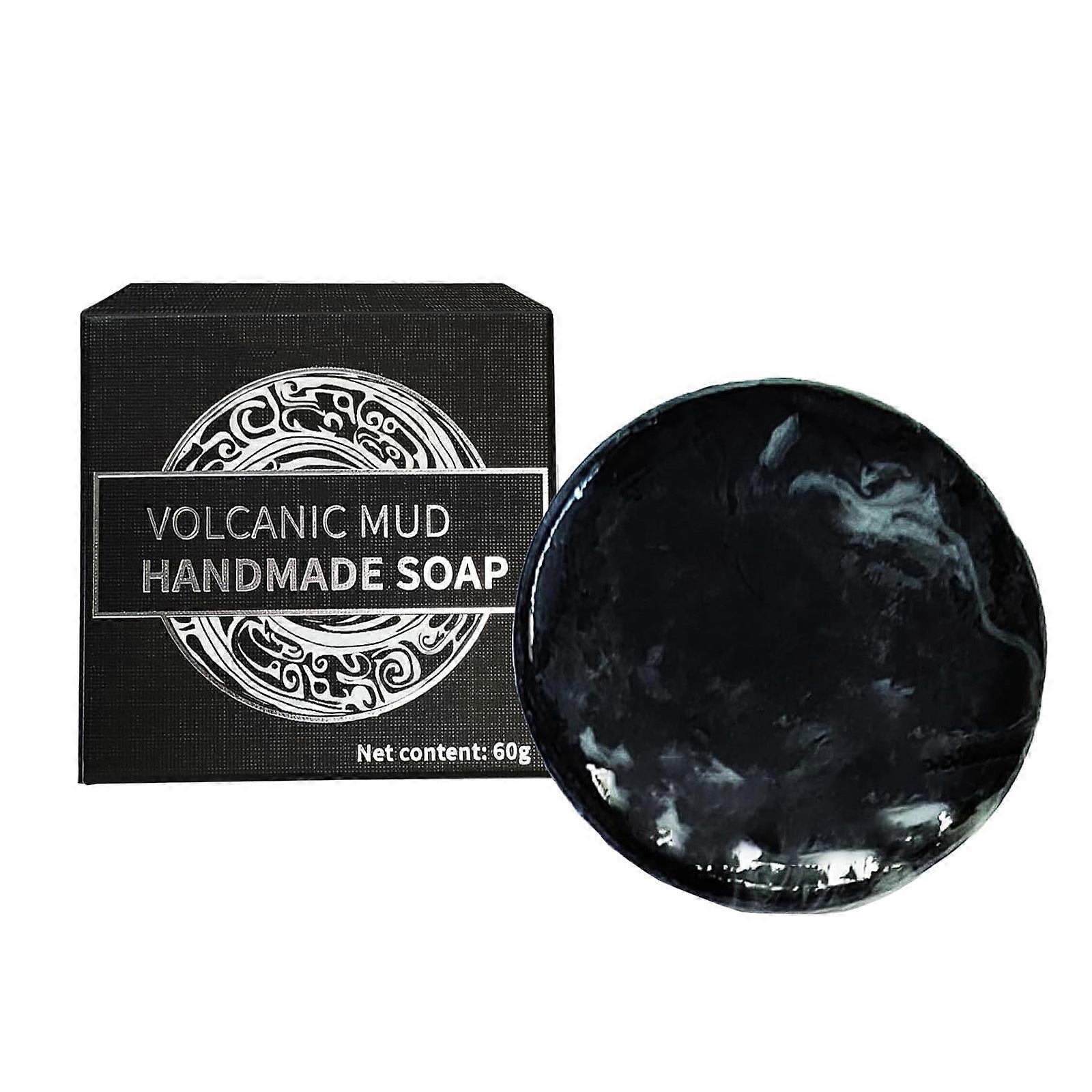 Volcanic Mud Coffee-flavored Soap For Bathing With Soap To Cleanse The 60g