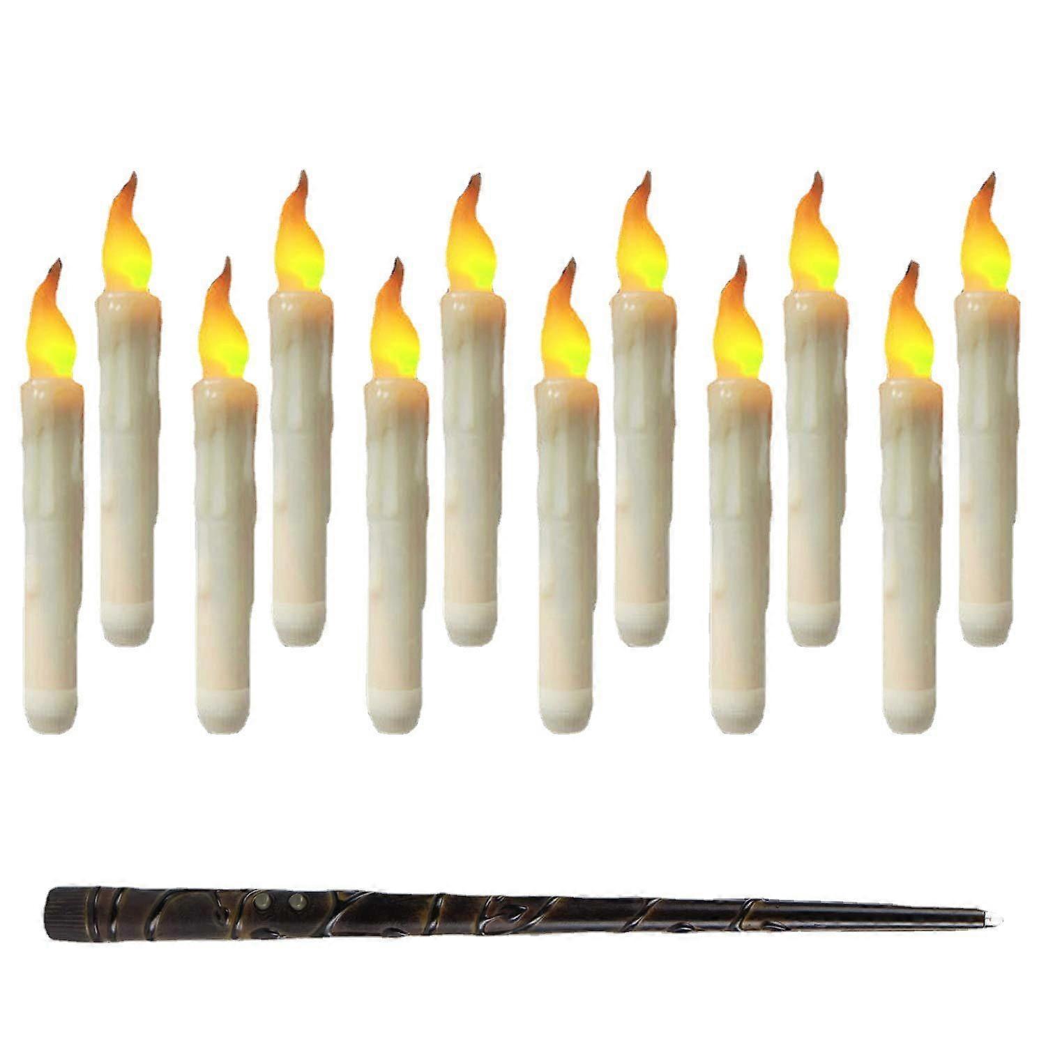 Christmas Magic Stick Remote Control Luminous LED Electronic Candle Light_Special Gift