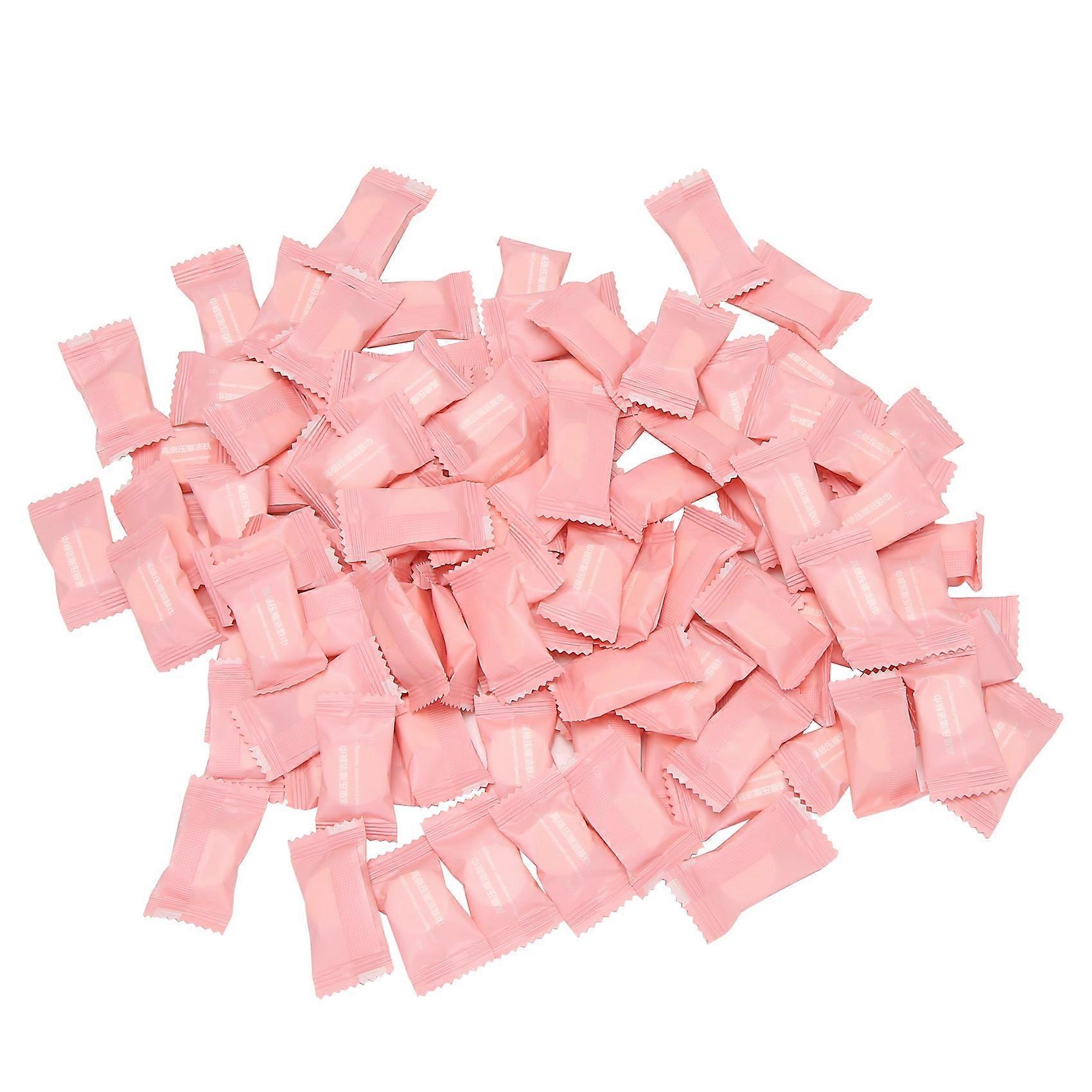 100 Pcs Compressed Towels Portable Disposable Towel for Travel