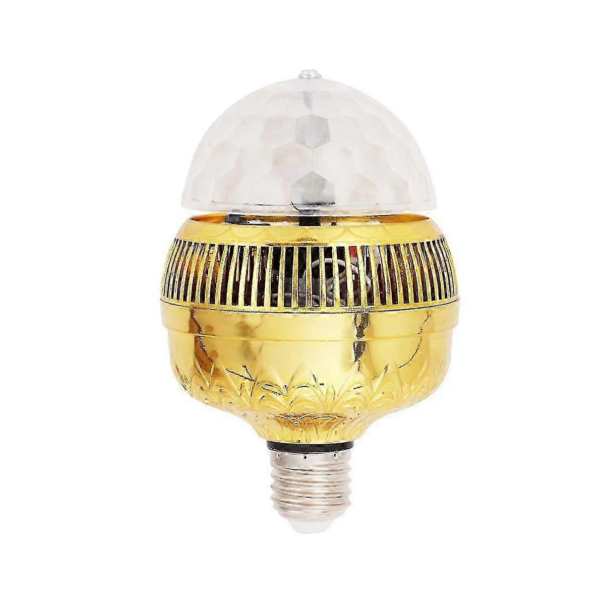E27 Glühbirne Rotierende Led Party Birne Stroboskop Licht für Partys - RGB Multi Kristallkugel Licht Strob