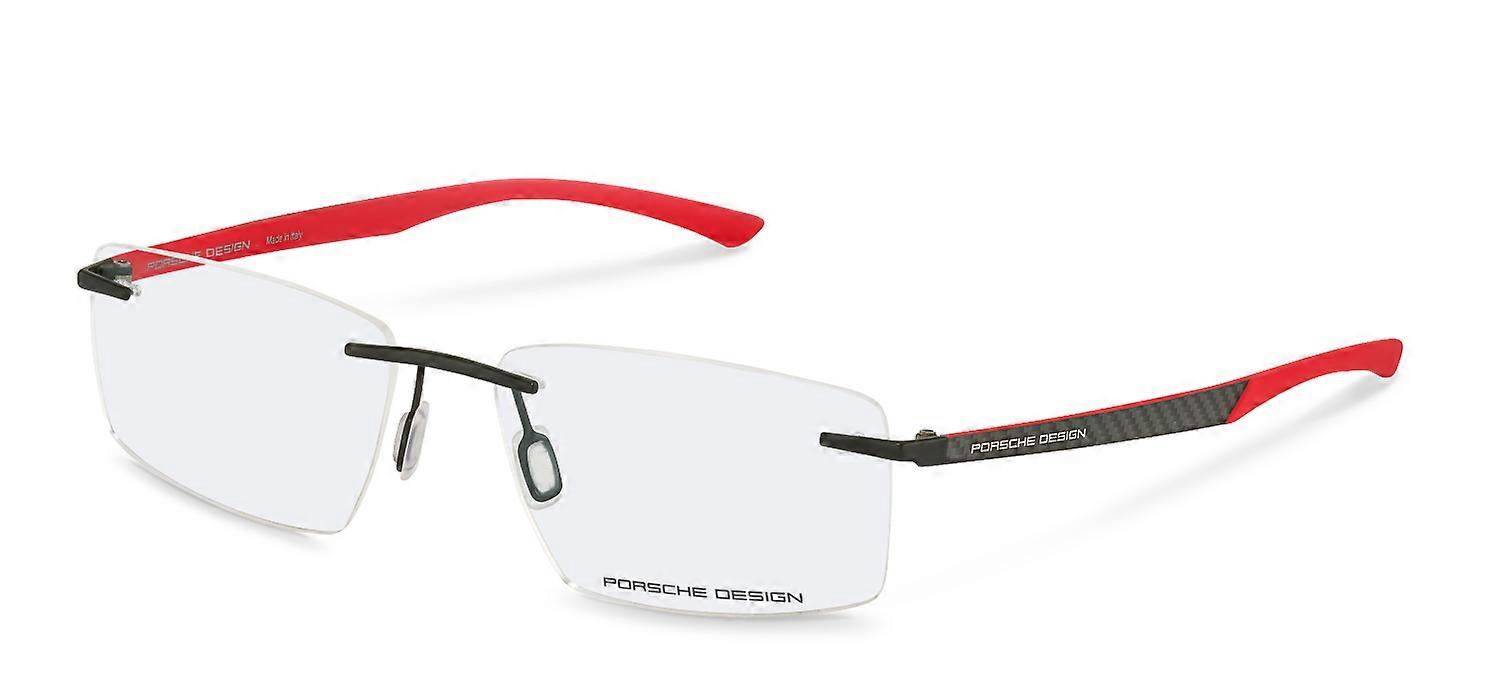 Eyewear Frames Porsche Design P8774 A0S3 black/red 57/16/145 MAN