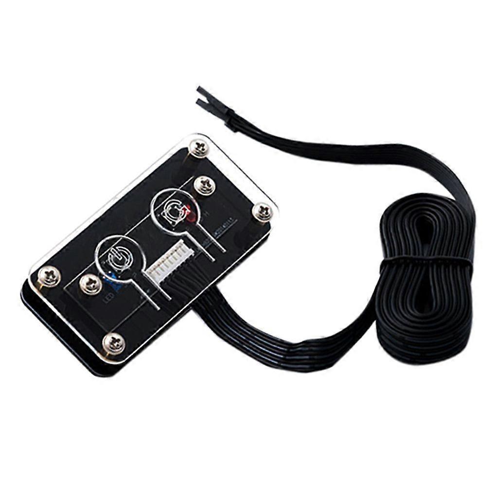 Desktop Computer Switch Power Button+Restart Button for Home Supply Button