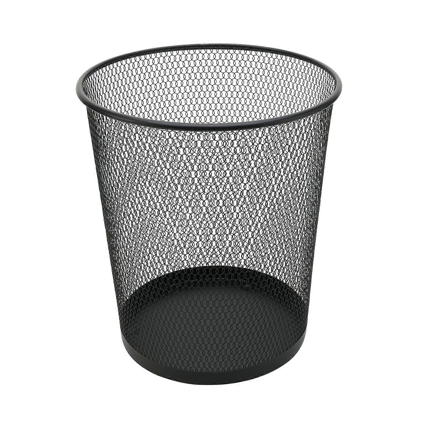4.75 gallon wire mesh trash can for office