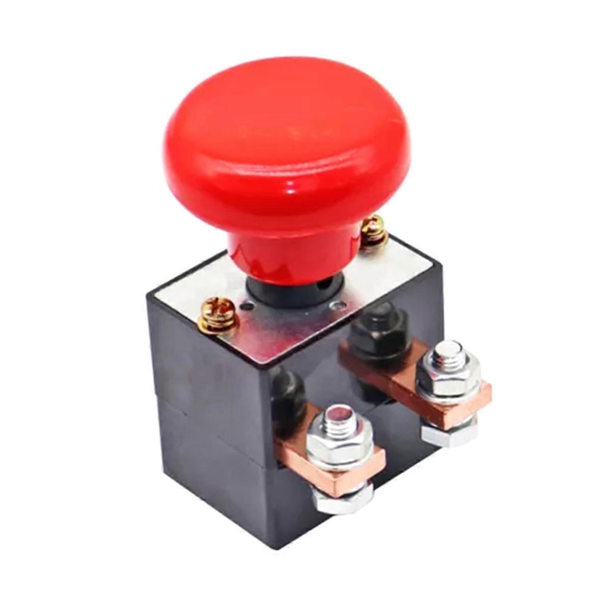 48V Emergency Disconnecting Switch Push Button Switch For Car