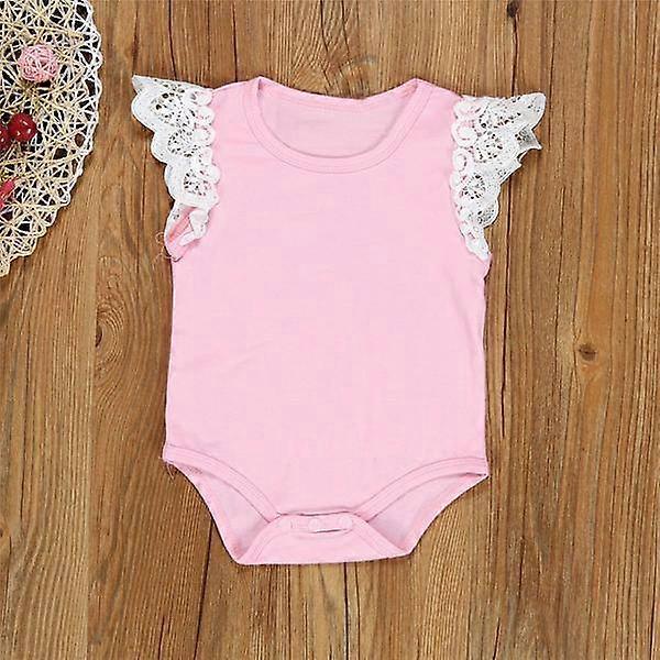 Newborn Summer Baby Lace Jumpsuit