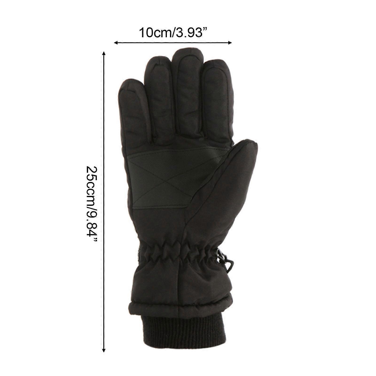 Lapset Lapset Talvi Paksuntaa Lämmin vuoristo Lumilautailu Lasketteluhanskat Tuulenpitävät Vedenpitävät Koko sormi lapaset ulkoiluun Urheilu Hiihto Pyöräily Ratsastus