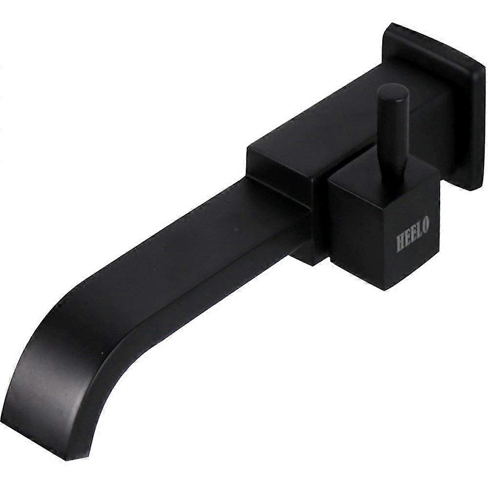 Kitchen Faucet Wall Mounted Single Hole Cold Water Faucet with Quick Opening Valve Core G1/2 Interface for Stove Use