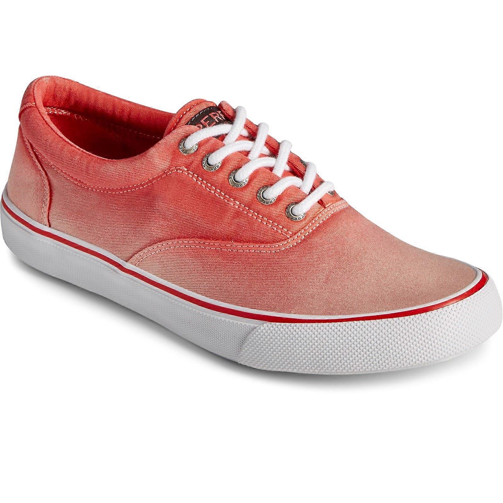 Sperry Striper II CVO Ombre Red Mens Twill Shoes