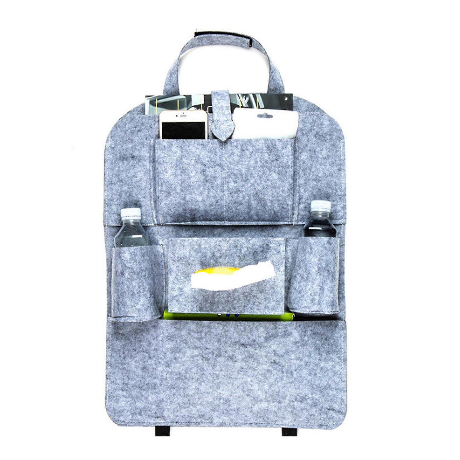 Car Backseat Organizer Multifunctional Hanging Bag Backseat Storage Mats for Car Travel Accessories