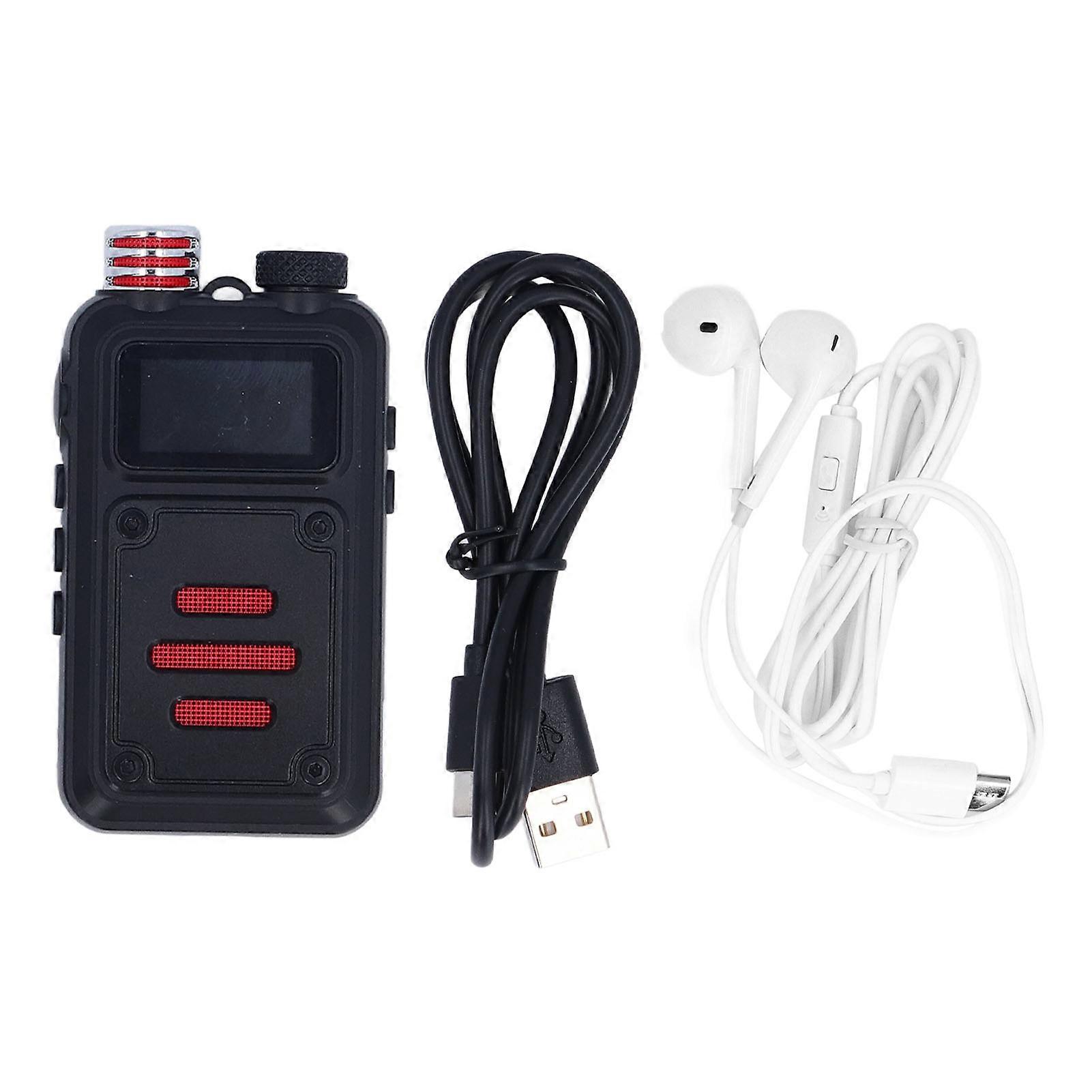 Digital 32GB Intelligent Noise Reduction Lossless Recording Small Voice Recorder for Conference Interview Classroom Business