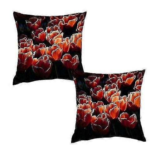 Petaled Flowers Printed Pillowcase