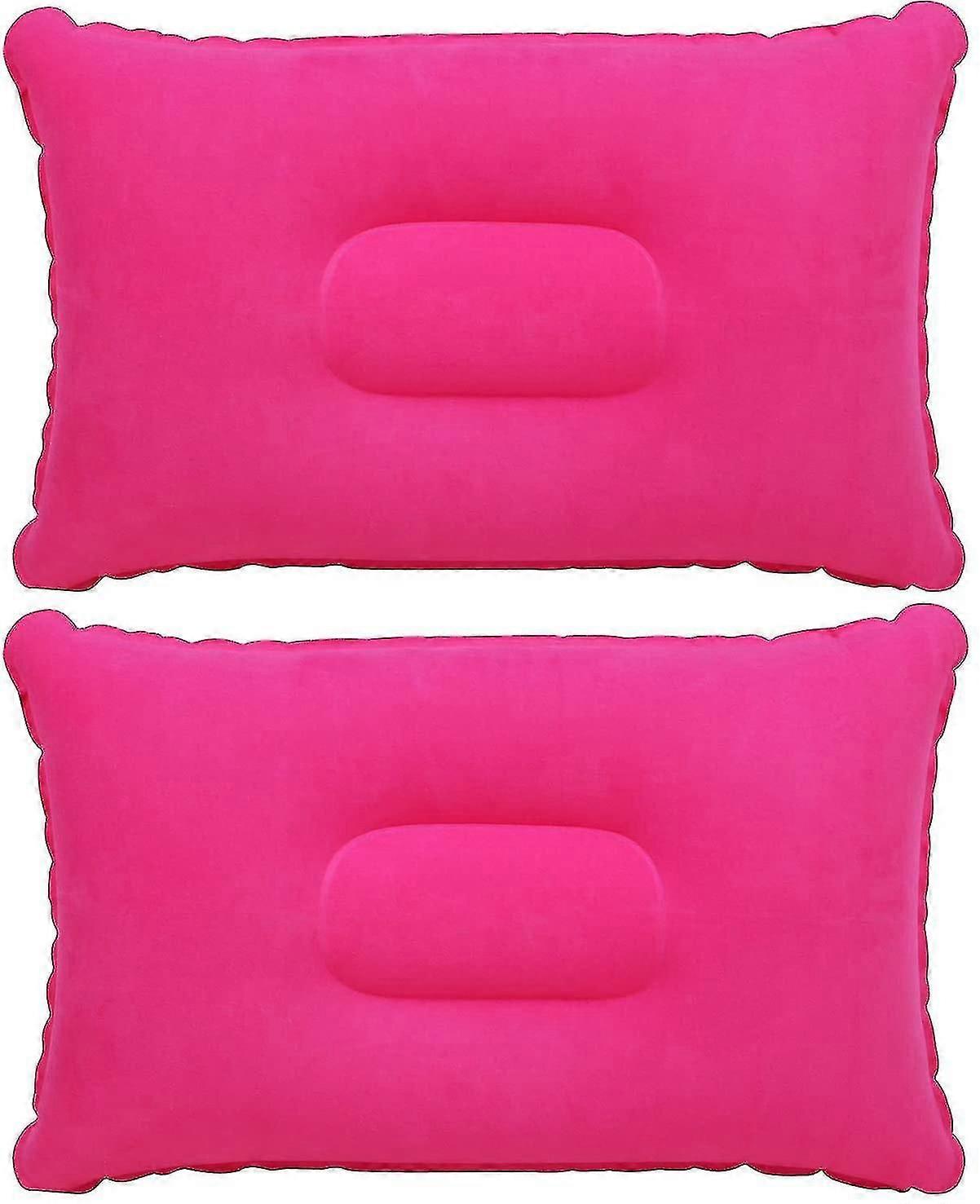 2 Pack Inflatable Pillows For Travel, Camping Or In The Car