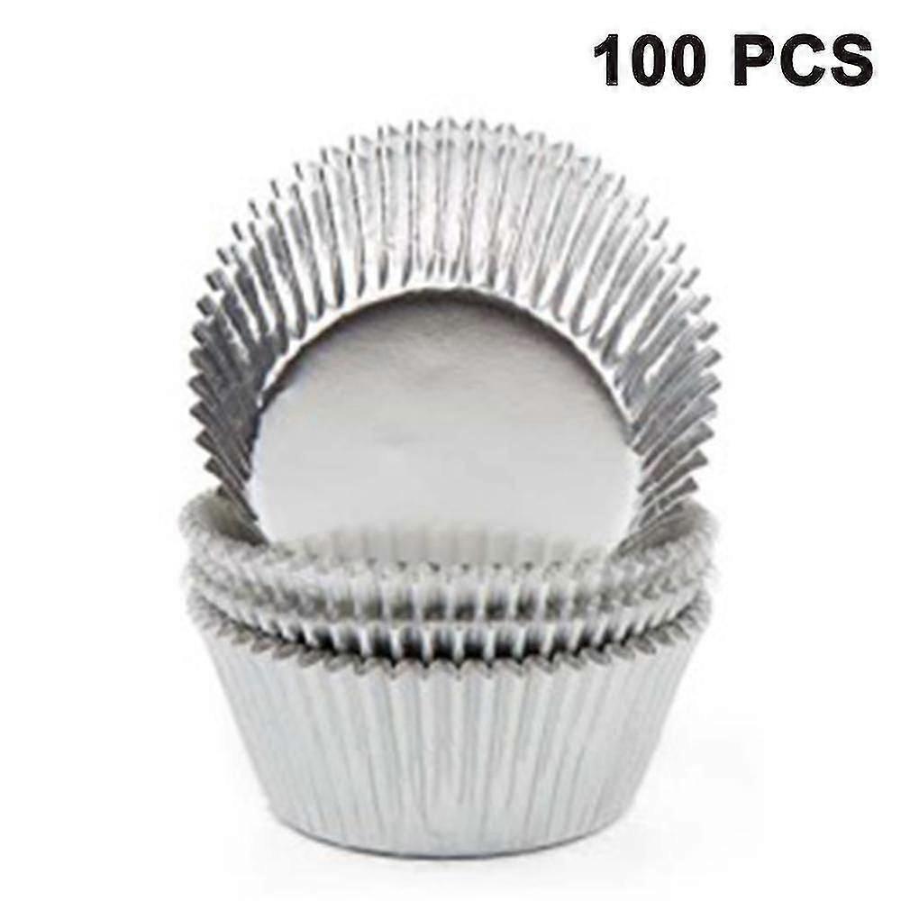 100-piece Set Of Muffin Cups, Paper Cupcake Molds, Mini Cupcake Liners For Dessert, Wedding, Birthday Party