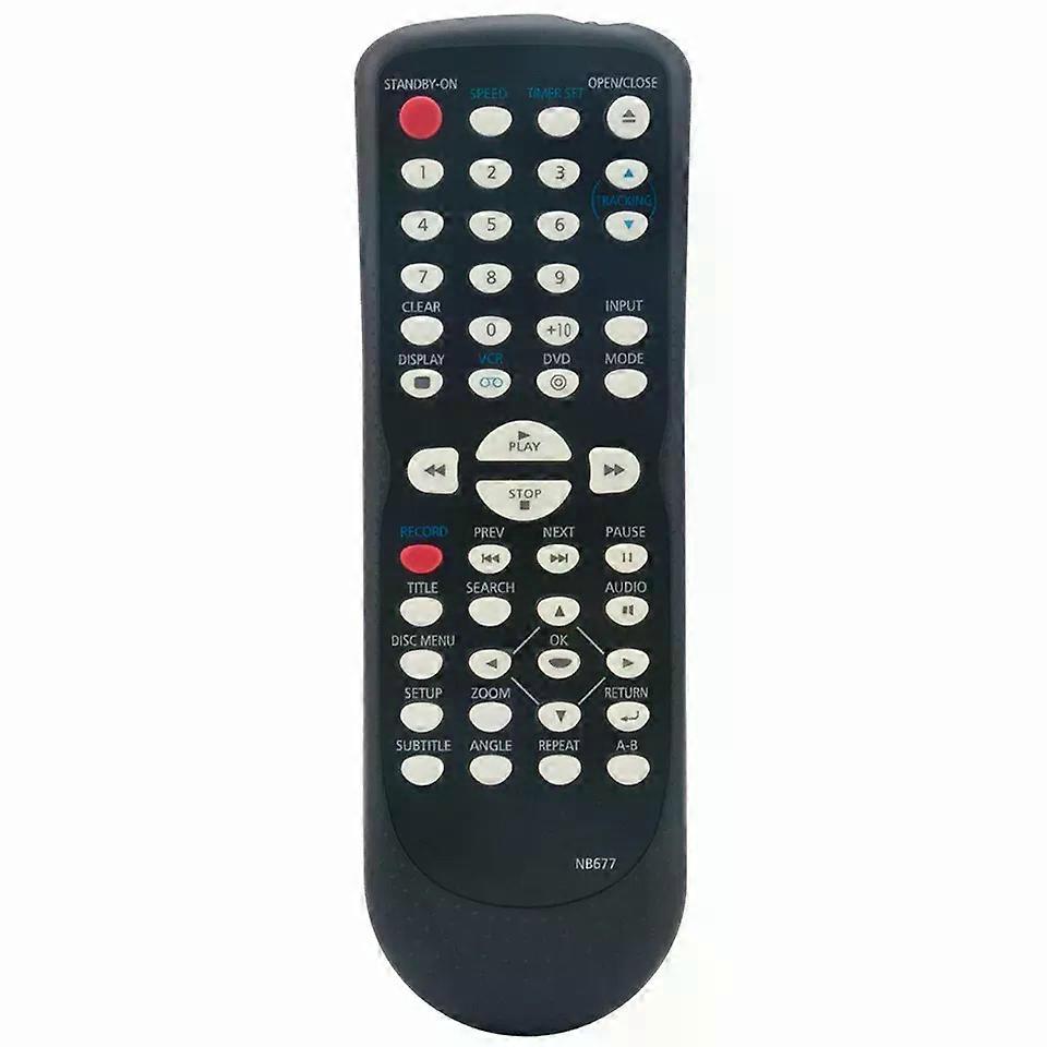 New NB677 For Magnavox DVD VCR Remote Control DV220MW9 CDV220MW9 DVD3315V/F7A