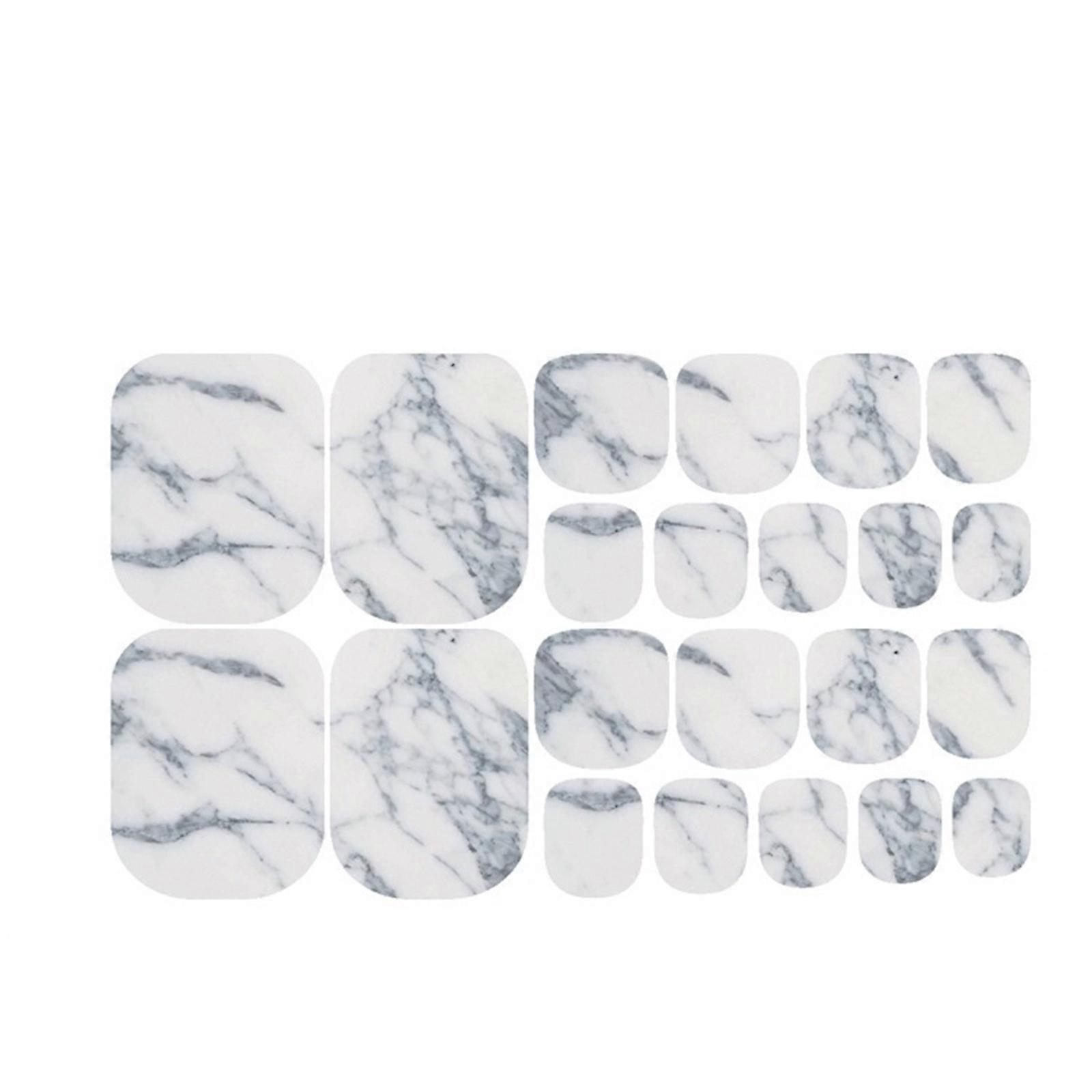 Sevimli Ayak Tırnak Çıkartmaları Yaz Modası Manikür Ayak Çıkartmaları WU1947