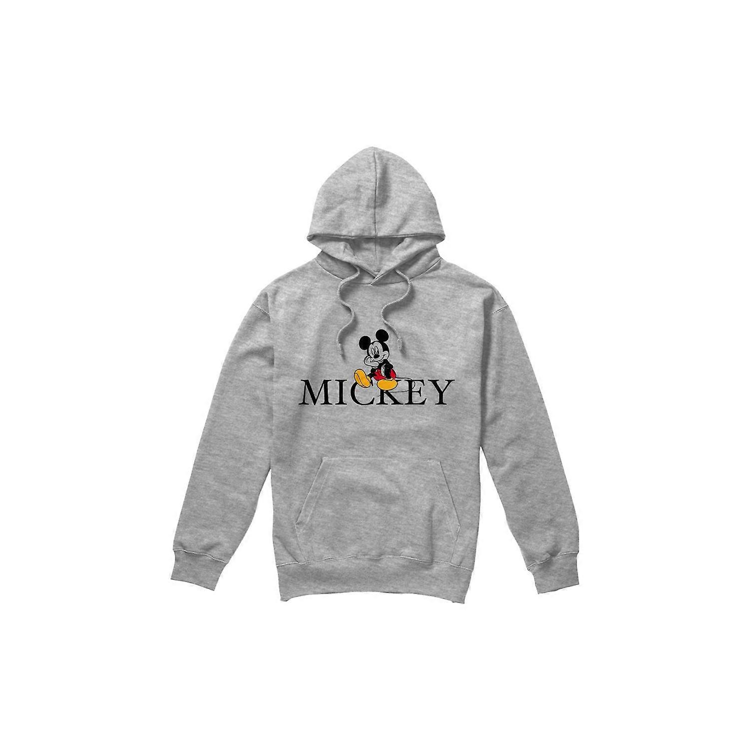 Disney Mens Mickey Mouse Classic Sitting Hanorac