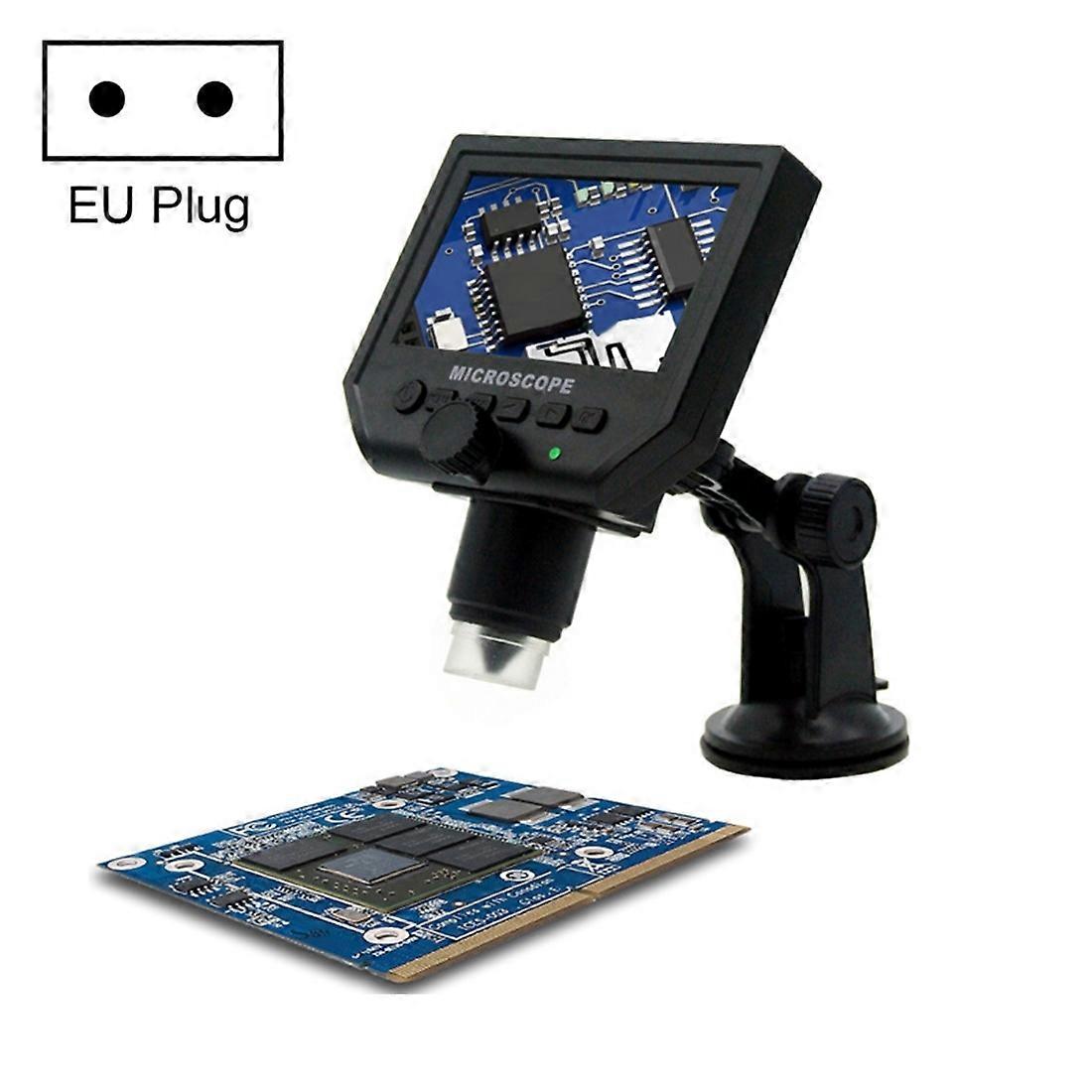 G600 600X HD Portable Digital Microscope, Plug:EU Plug EU Plug