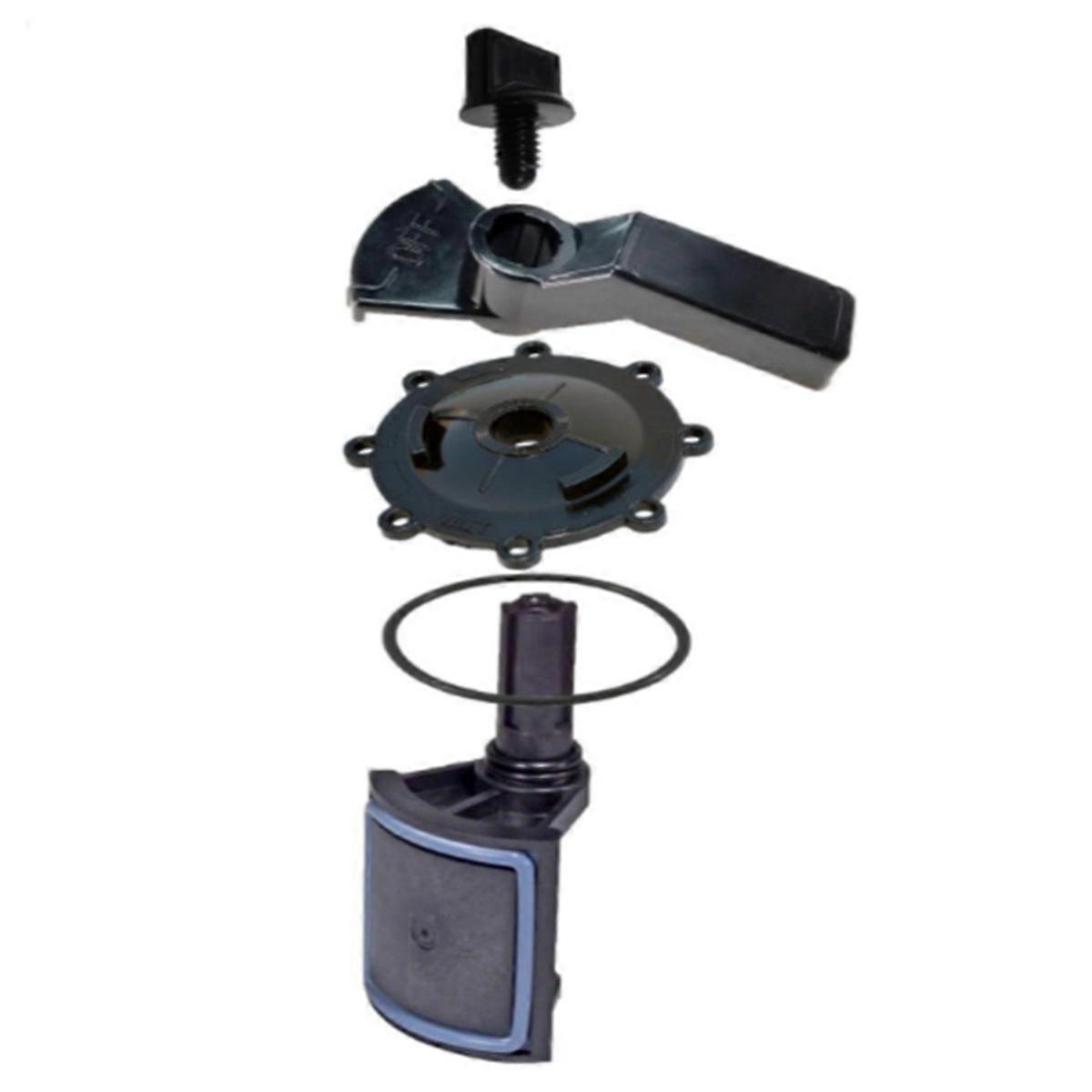 2-Port/3-Port Pool Valve Rebuild Complete Kit for with Diverter Valve 4720, Cover 4606, Handle 7433