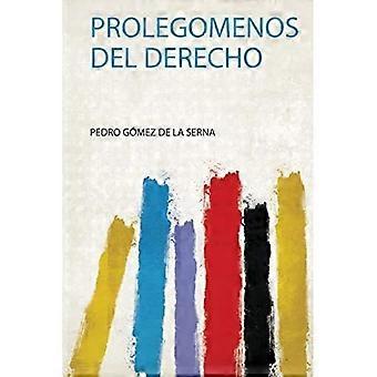 Prolegomenos Del Derecho