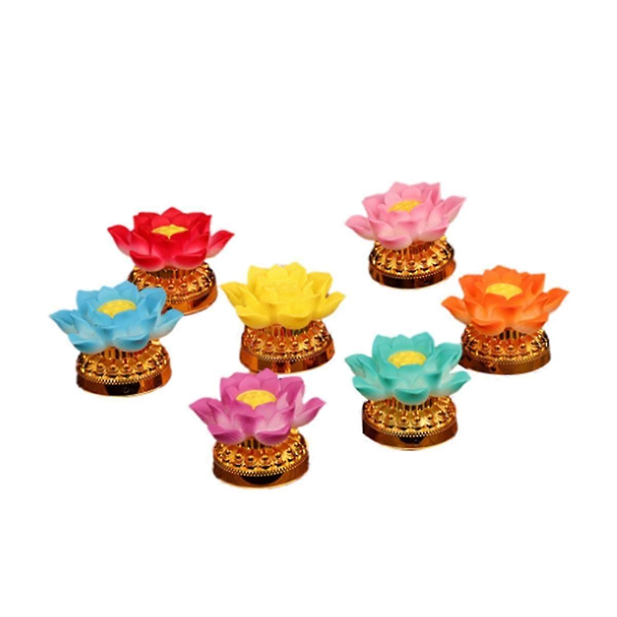 "Lan Lotus Lantern Buddha'S Front Lamp LED Long Light"