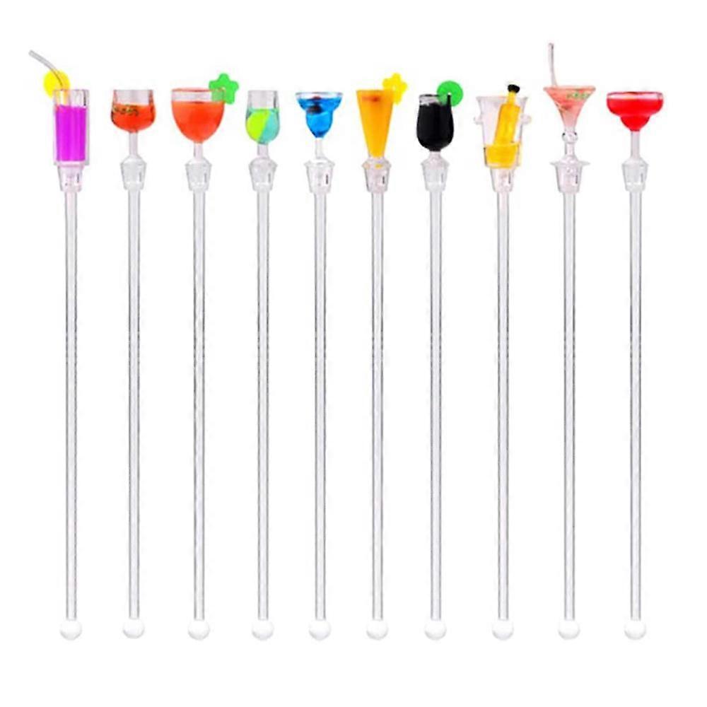 10 Cocktail Stirrers 23 Cm | Stir Stick