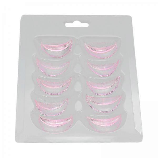 2-4pack 10 Piece Lashes Lifting Eyelash Perm Soft Silicone Pad for Eyelash