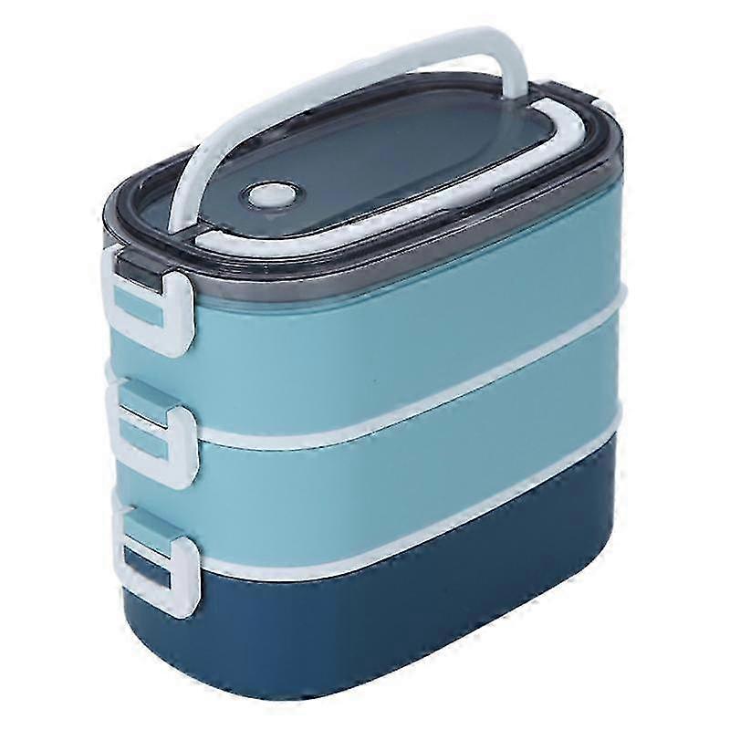 3-Layer Leakproof Lunch Box - Practical Dining Storage Design