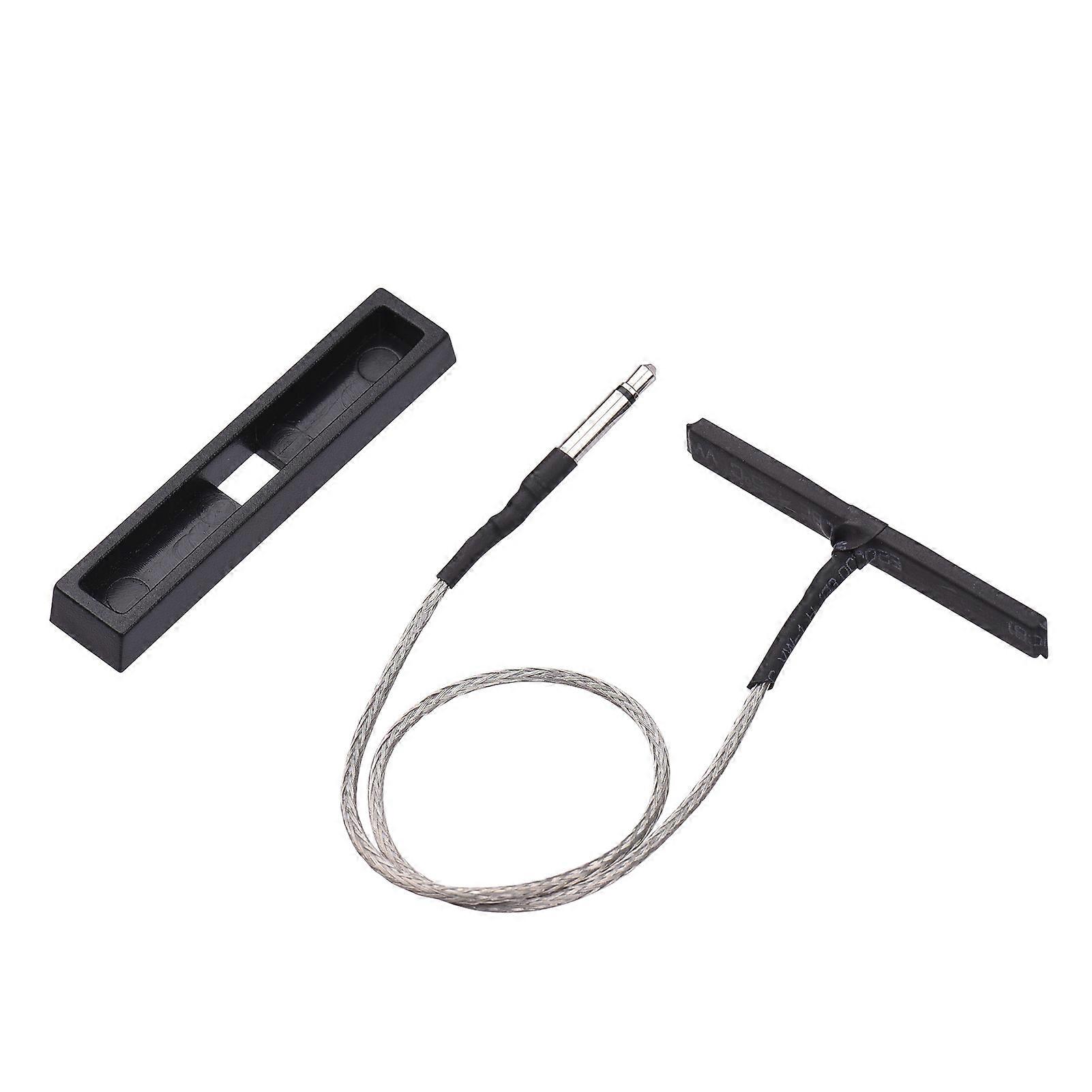 Piezo Acoustic Pickup Rod Stick with 60mm Center Lead 2.5mm Plug for Violin, Pickup Bar with Mounting Bracket for String Instruments