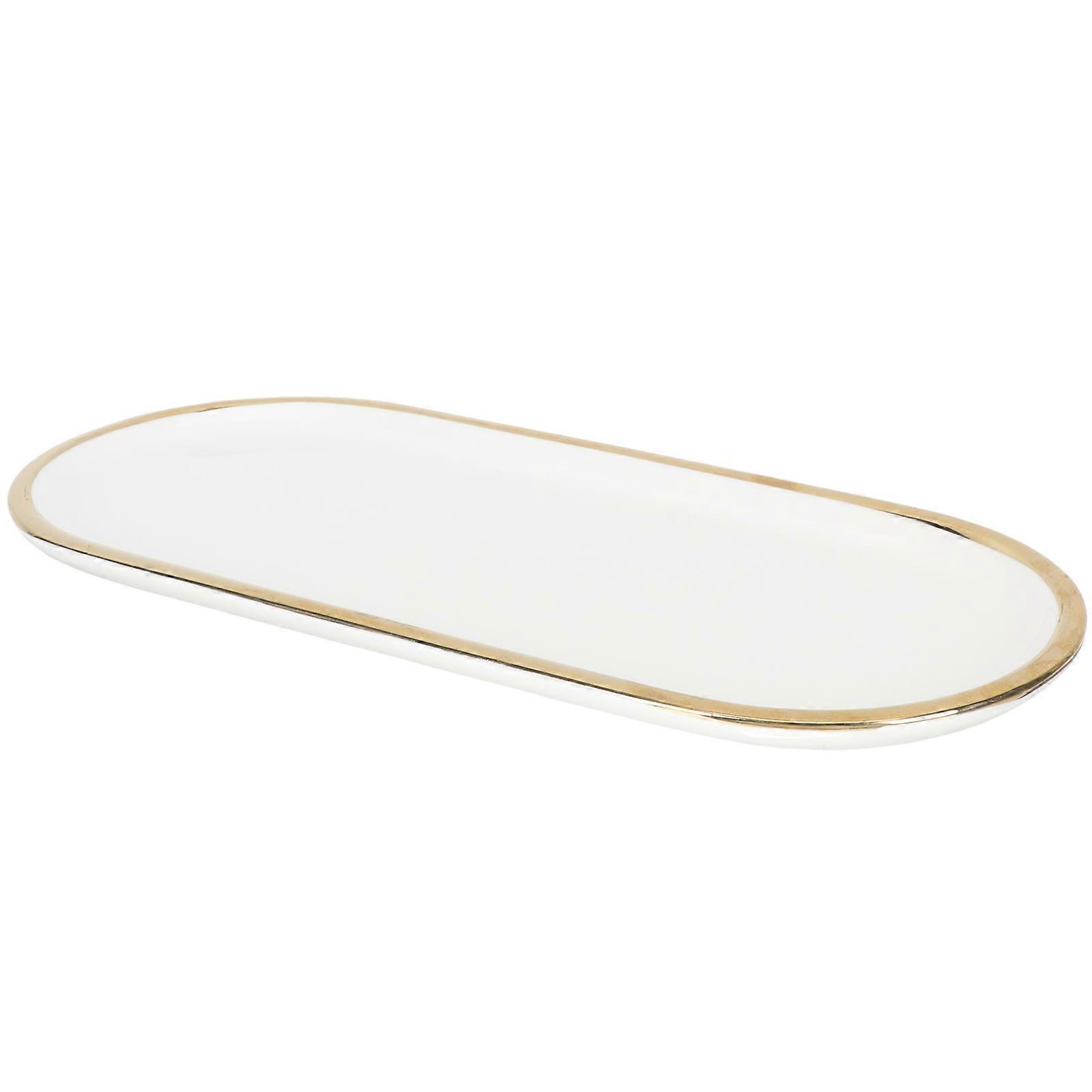 Functional Ceramic Dish, Great for Organizing Trinkets and Adding Elegance to Decor