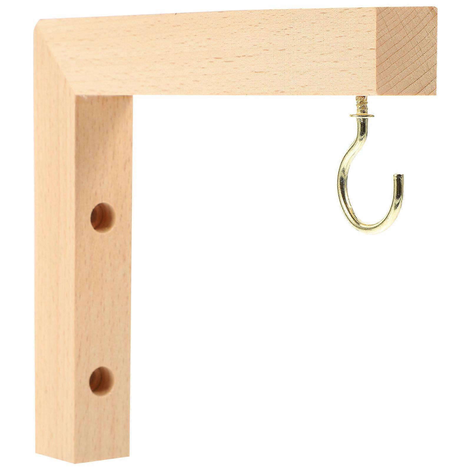 Wall Mounted Pot Hanger, Simple Design for Flowers and Garden Decor