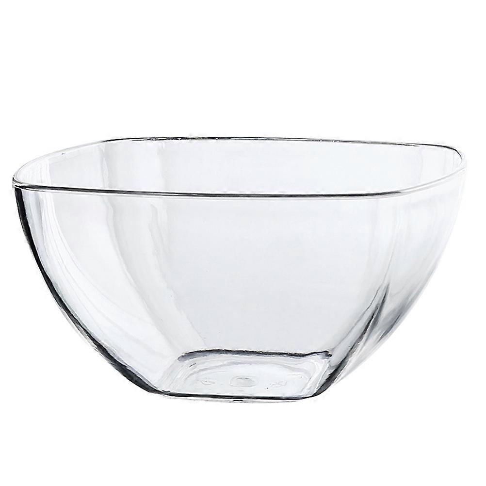 Acrylic Salad Bowl for Home Use Transparent Large Capacity Easy to Clean Smooth Surface