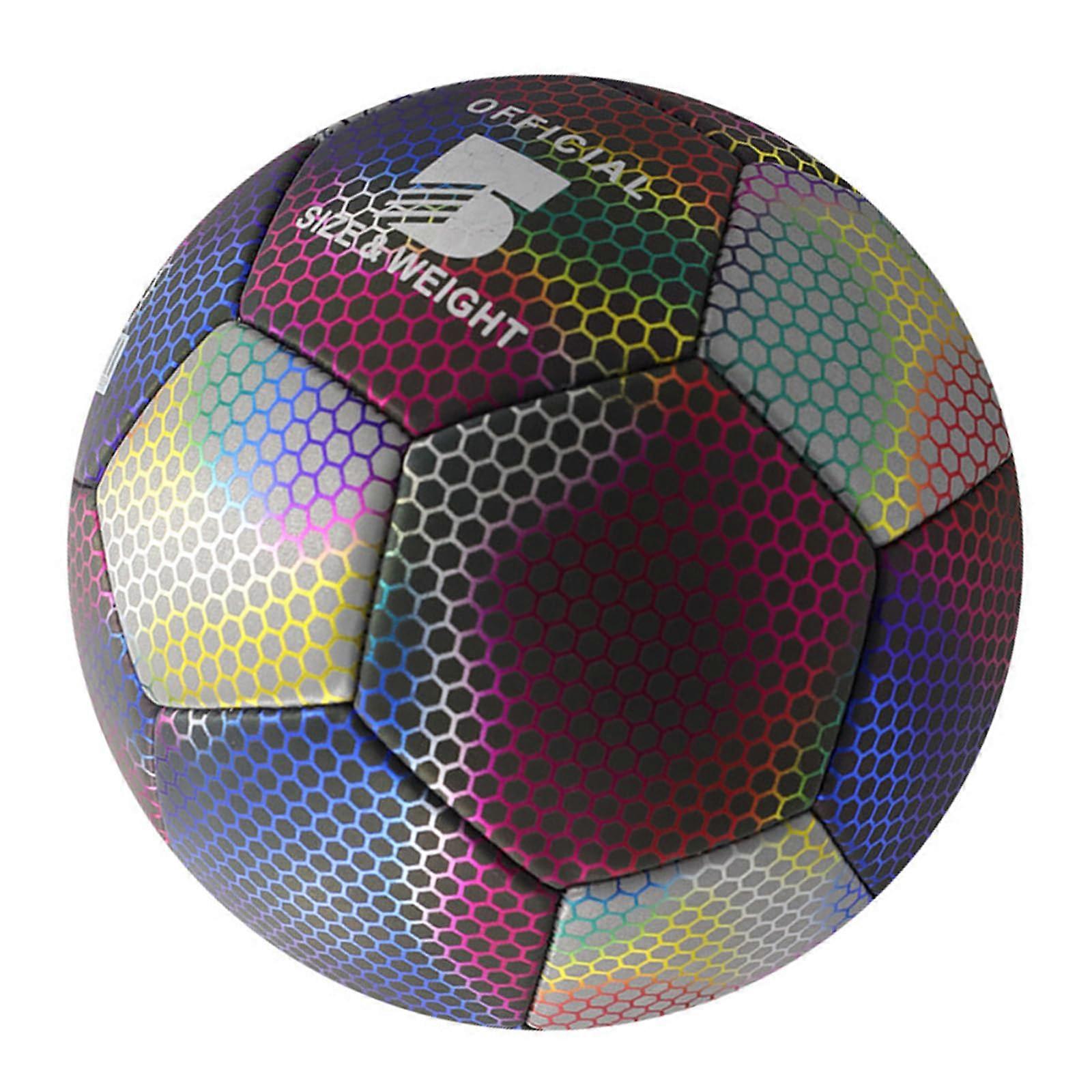 Outdoor Soccer Night Glowing Reflective Soccer Balls Free Free Luminous Standard Soccer Ball Easy To Use Ref: 7015