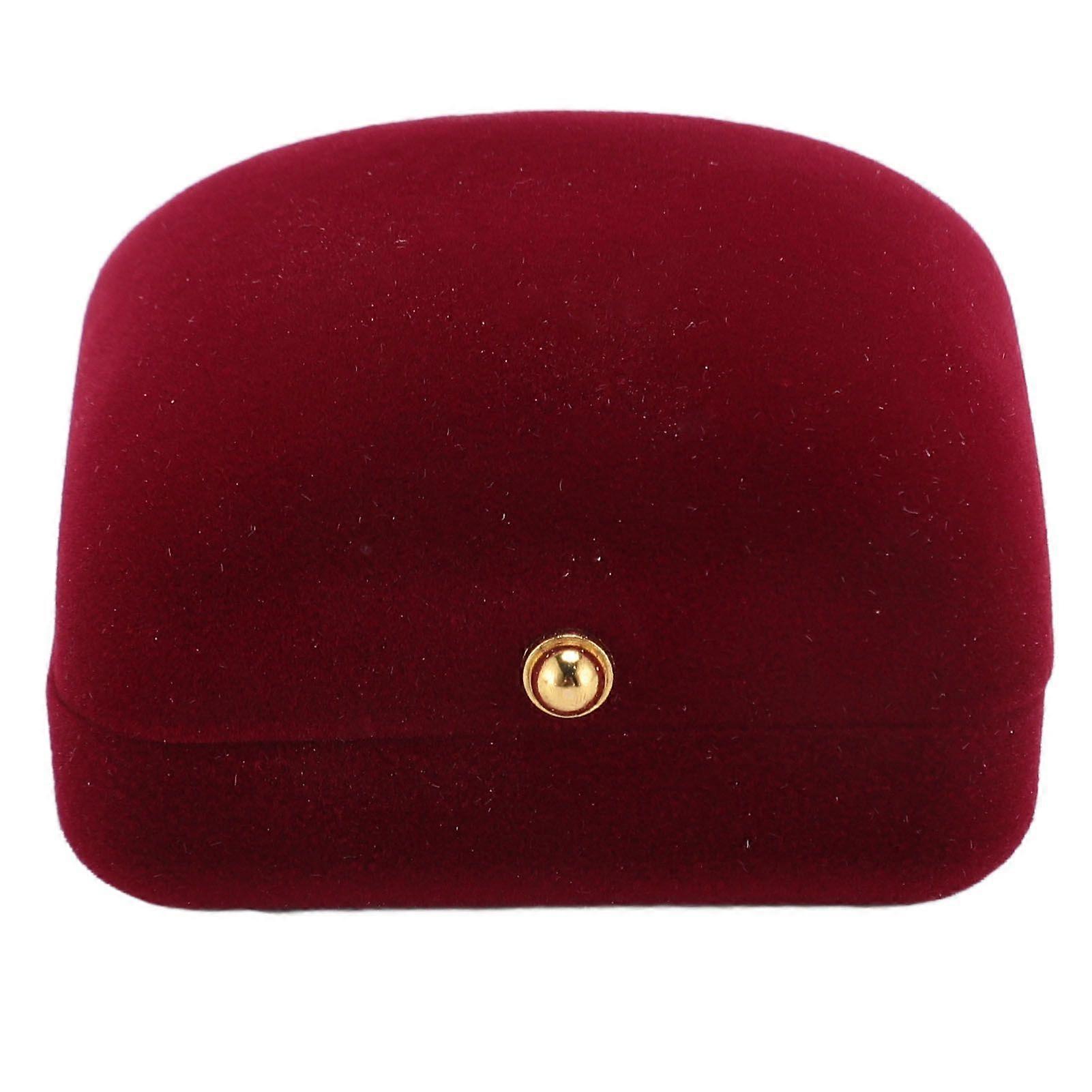 2025 أحدث نموذج صندوق مجوهرات مخملي أنيق أنيق مجوهرات سفر مخملية أنيقة