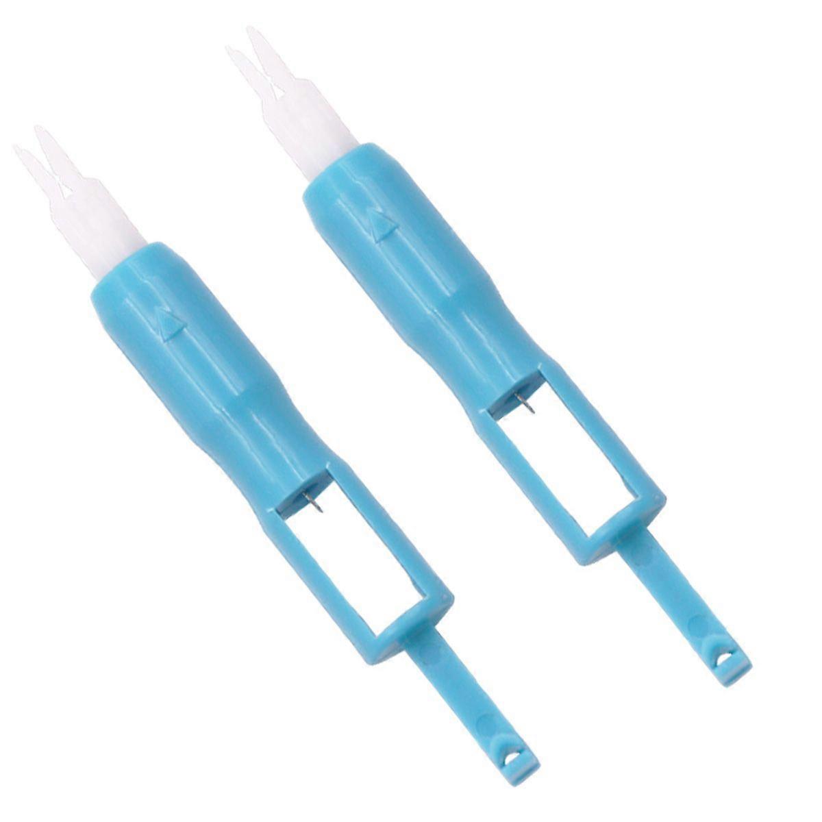 2pcs Sewing Machine Needle Threader Machine Needle Threader Automatic Needle Threader Needle Threading Tool For Sewing Machine