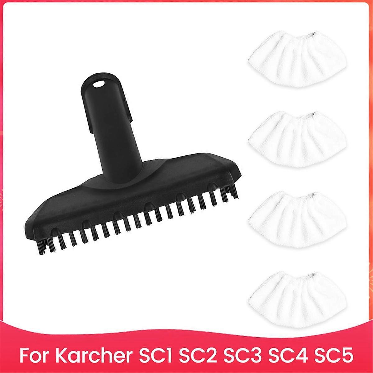 5PCS Microfibre Cloth Set for SC1 SC2 SC3 SC4 SC5 Steam Cleaner Hand Nozzle Replacement Parts