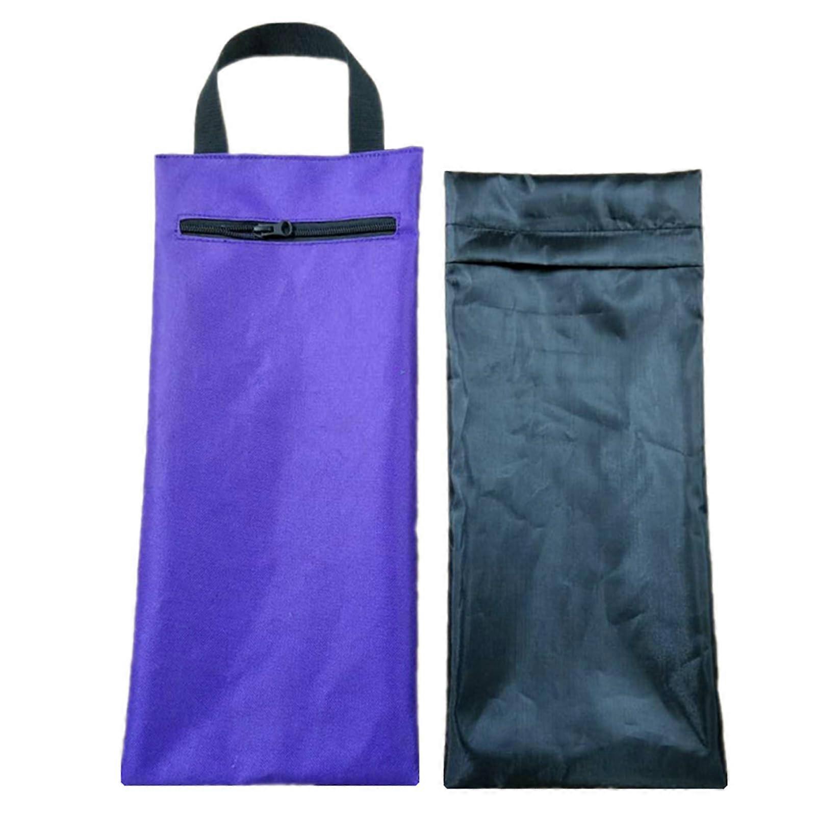 Empty Bag with Hard Carry Handle Punch Bag Pilates Exercise Workout Weight Sandbag