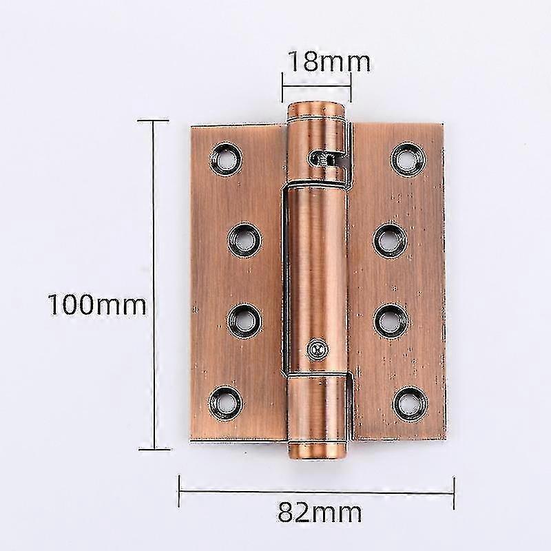 Spring Hinge Invisible Door Self-closing Buffer Damping Hinge Automatic Door Closer Hidden Door