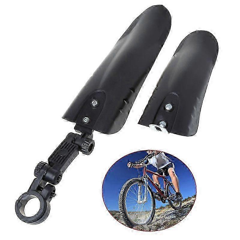 Universal Front and Rear Bicycle Mudguards for Kids' Bikes, Suitable for 12/14 Inch Models
