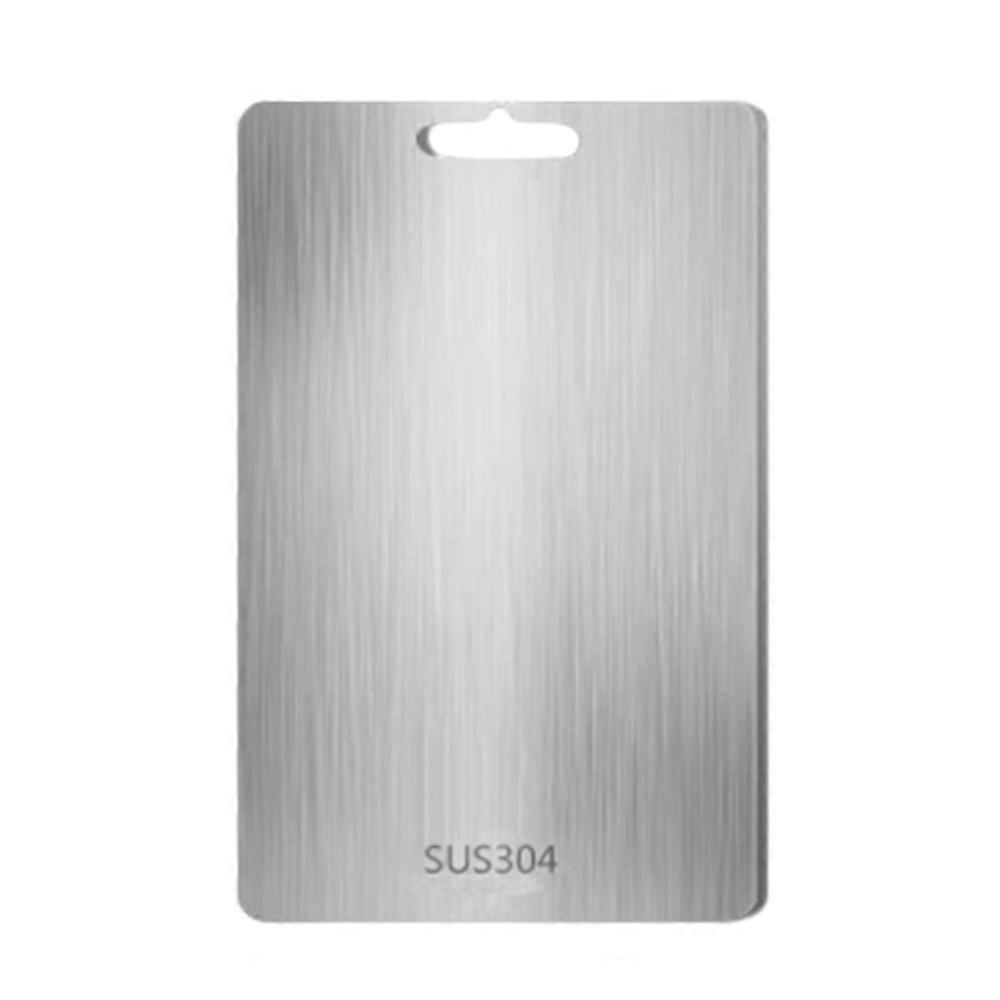 304 Stainless Steel Cutting Board Double-Sided Chopping Board Kitchen Tool