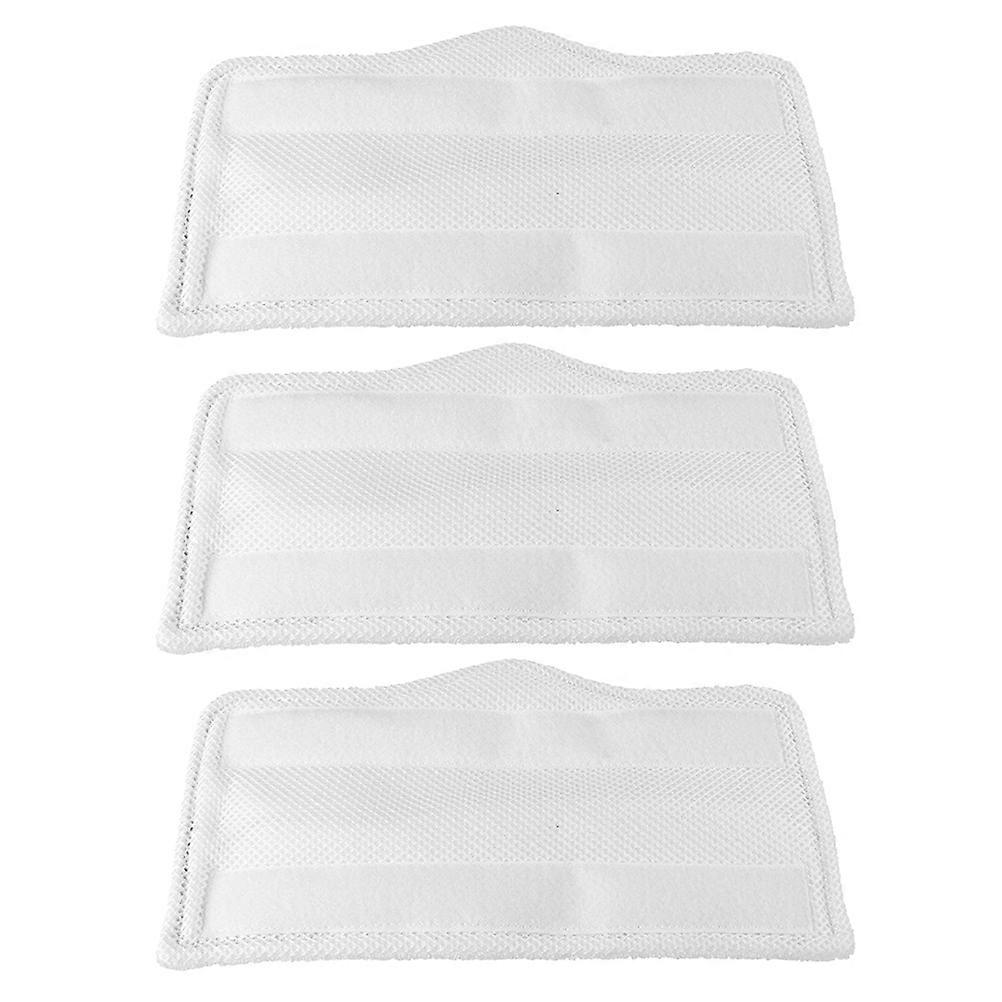 3pcs Microfiber Steam Mop Pads for Shark Mops – Reusable, Washable, High Absorption Cleaning Pads for Efficient Floor Cleaning