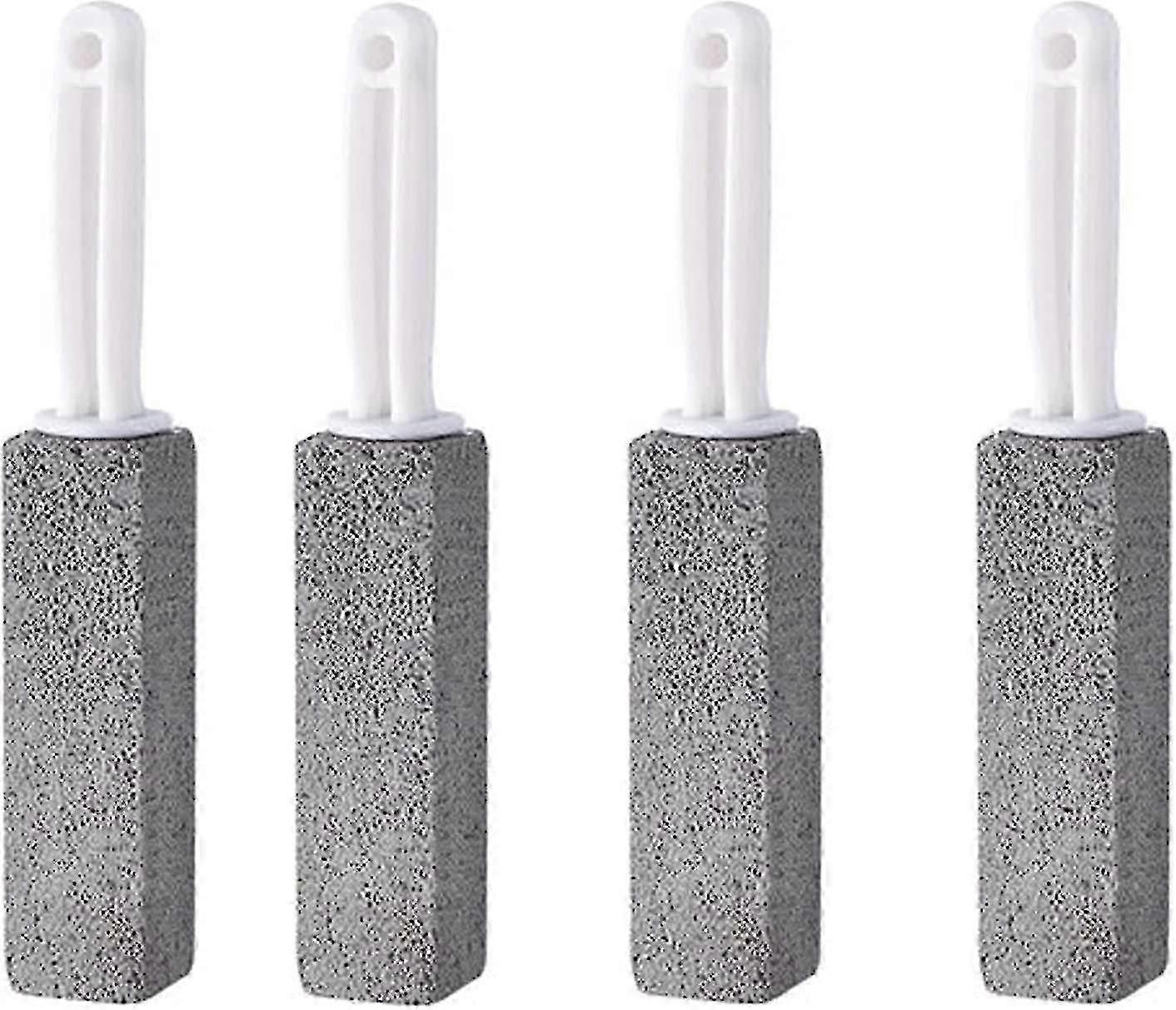 مجموعة من 4 حجر تنظيف حجر الخفاف مع مقبض ، حجر تنظيف المرحاض ، مرحاض تنظيف حجر الخفاف