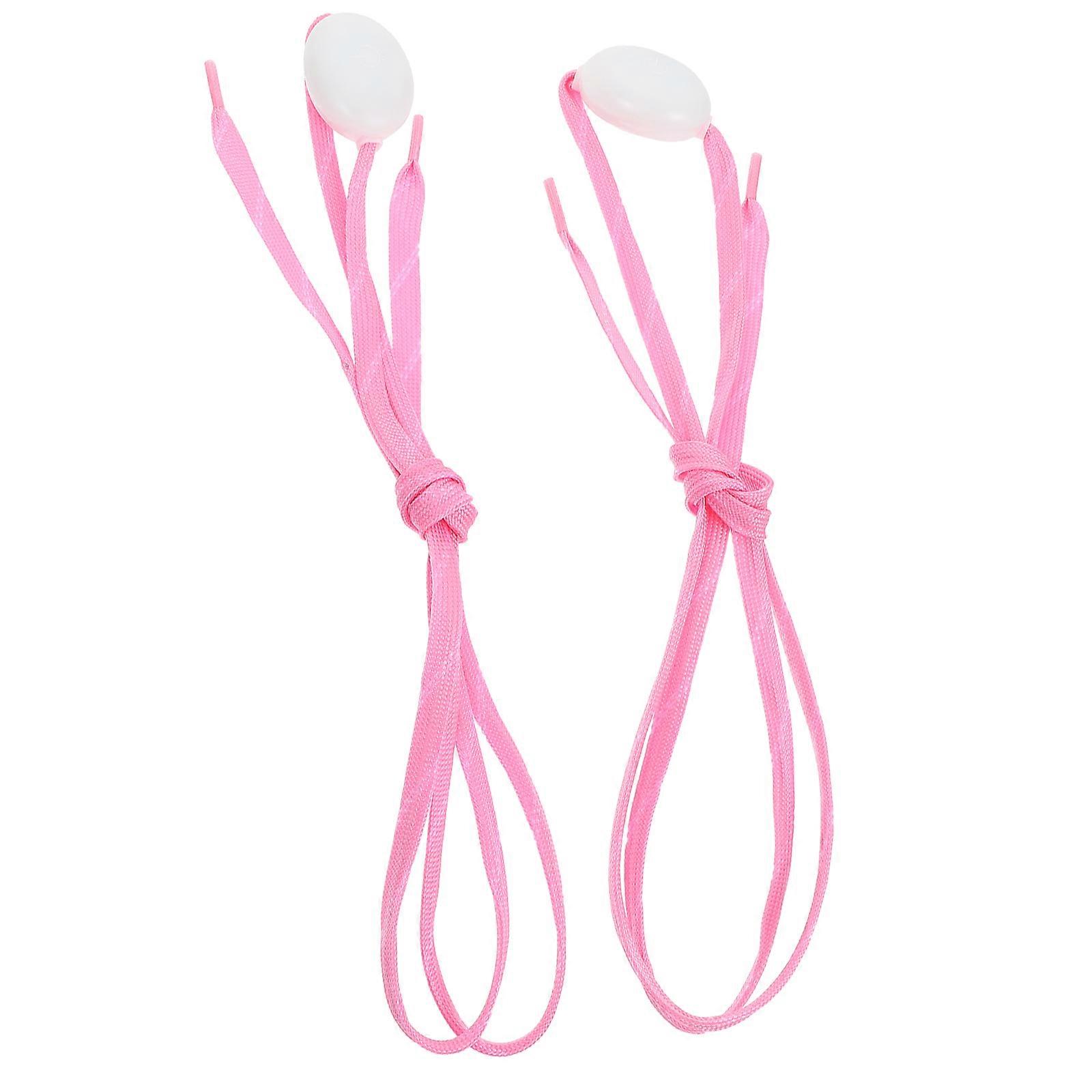 Luminous Skating Accessories Pink 3.5X120CM Nylon Flashing 1 Pair