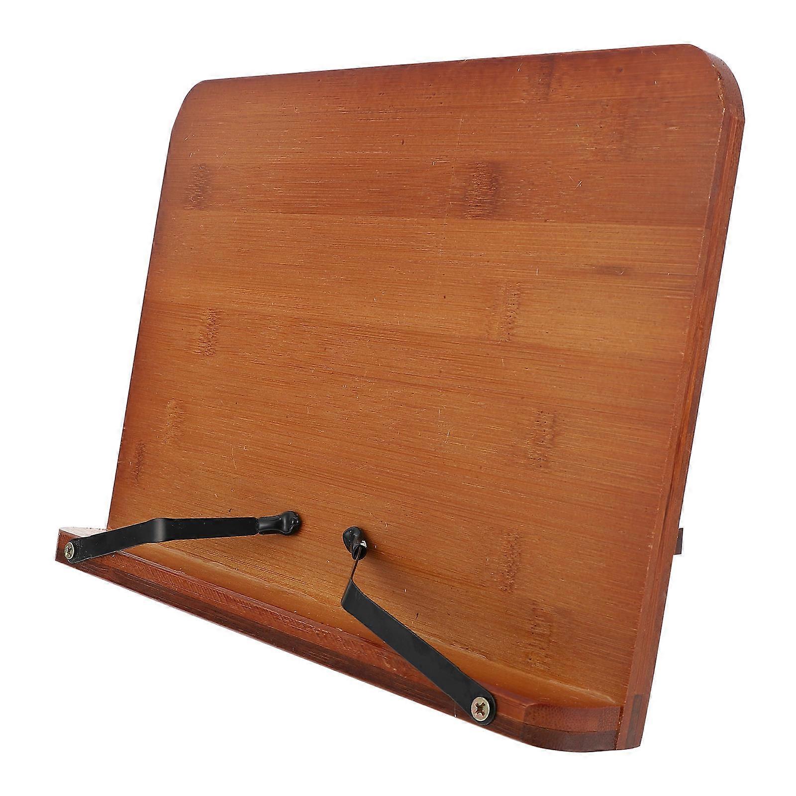 Reading Stand Multi-Functional Bookshelf Home Office Comfortable Design Bamboo Material 1Pc