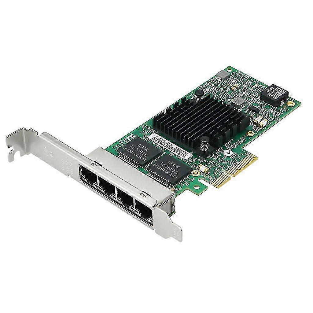 For Intel I350-t4 4 Port Gigabit Port Pcie X4 1000m Server Network Card Rj45x4
