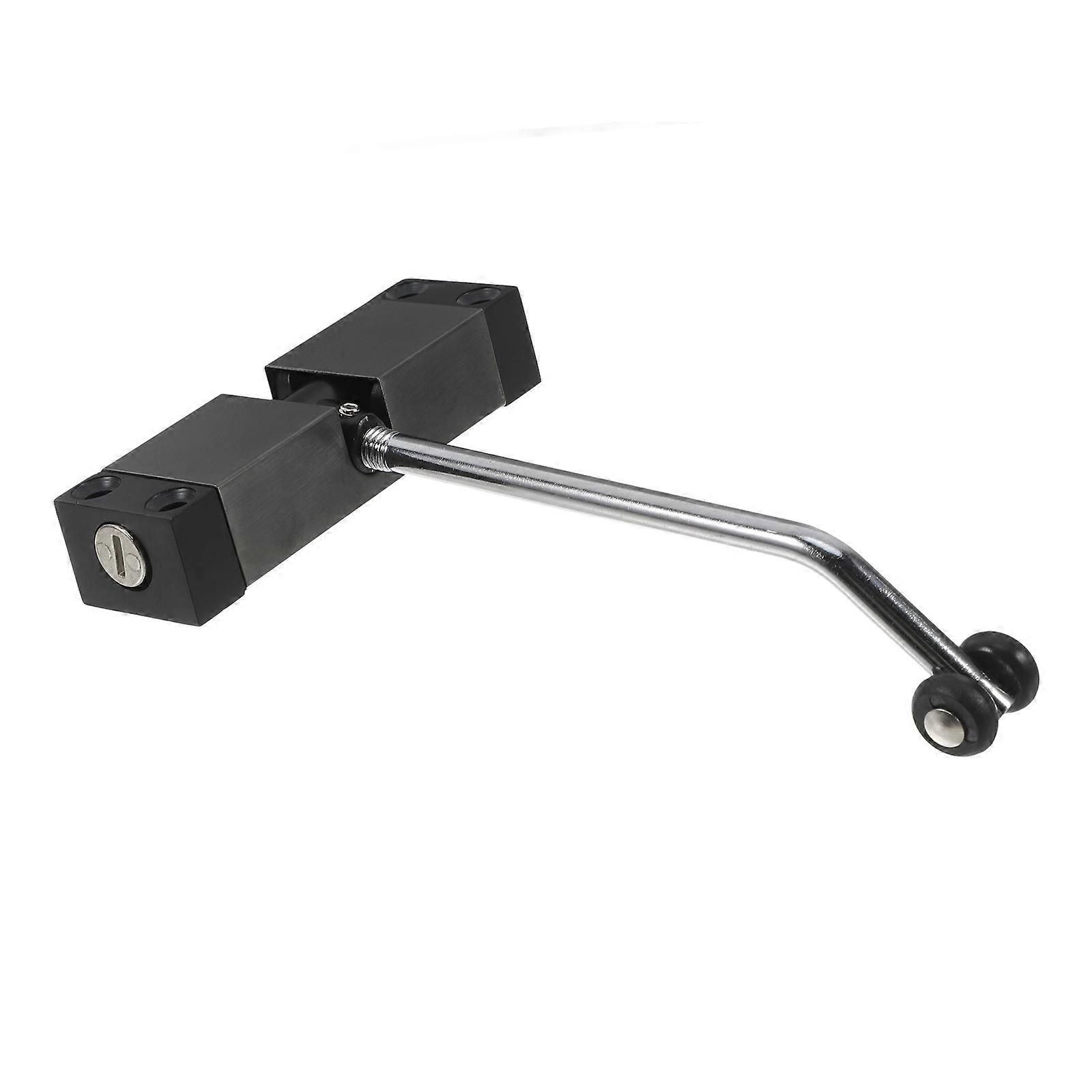 Safety Spring Door Closers Adjustable Door Closer For Home Use Black 16X10X2.1CM Automatic Door Closing 1Set