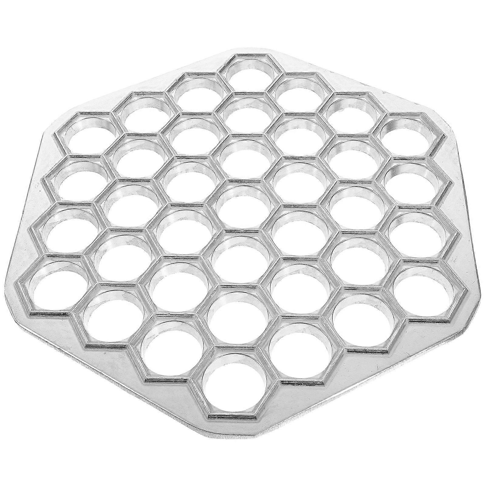 Russian Dumpling Maker Kitchen Gadget Homemade Dumplings Silver 25X25X2CM 1Pack