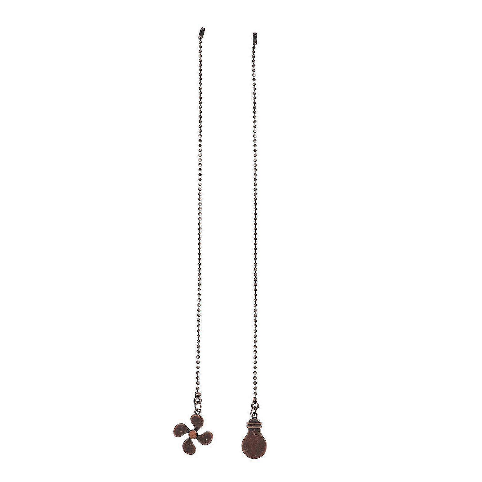 2pcs Ceiling Light Pull Chains Ceiling Fan Chain Extension Chandelier Chain Pendant